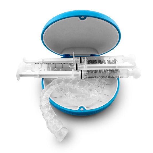 3 syringes of teeth whitening gel at home kit