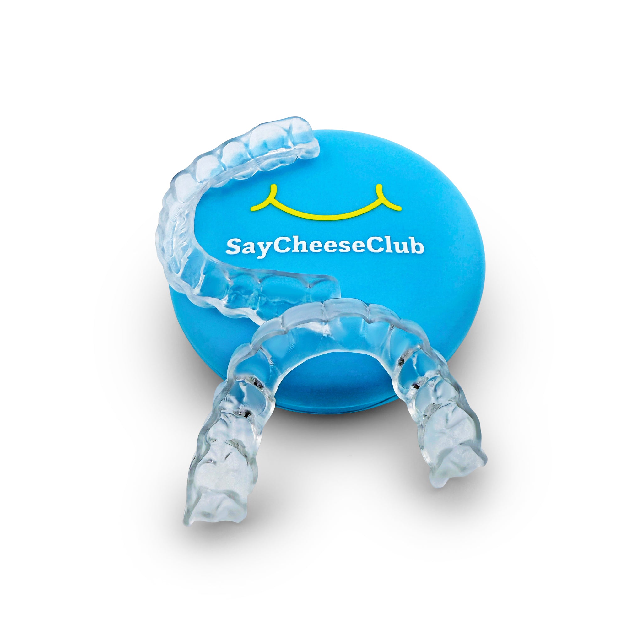 Custom hard night guard upper and lower set built for brux, TMJ stability, and occlusal protection