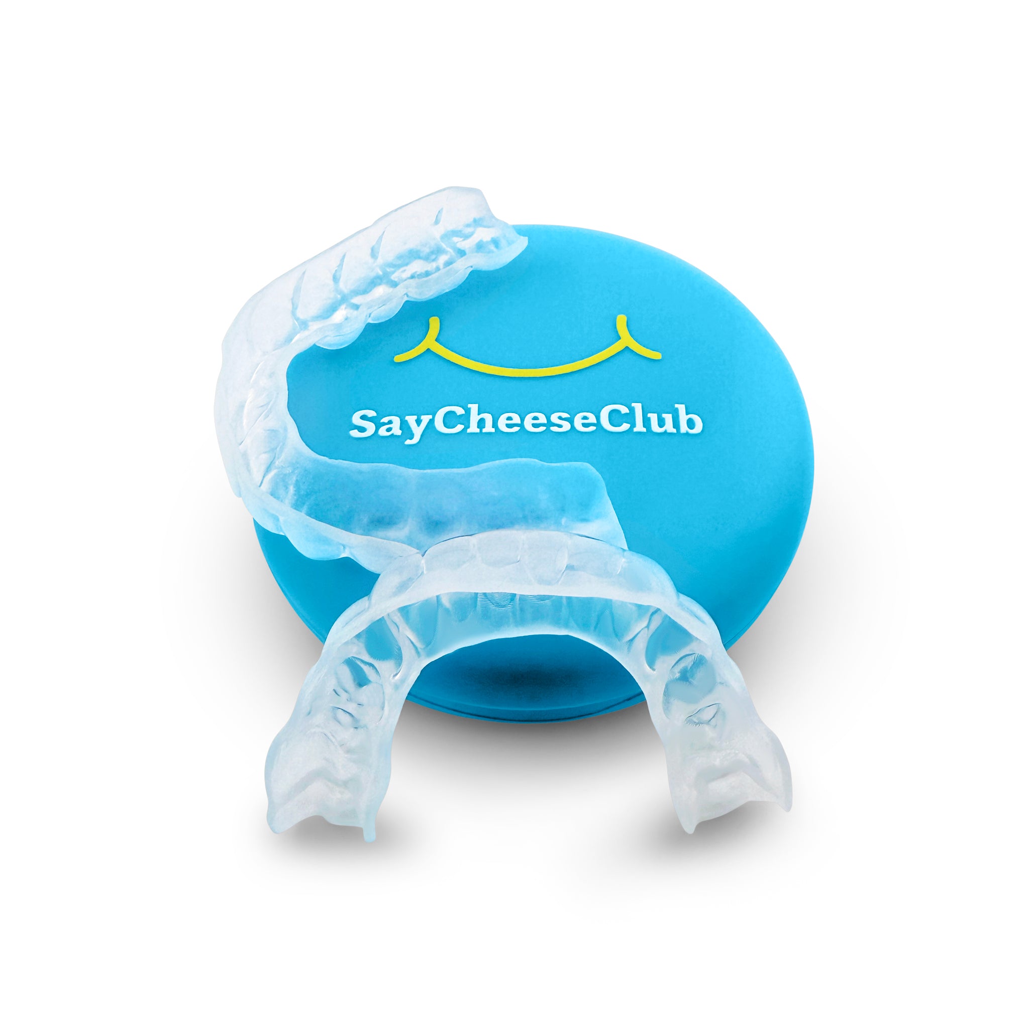 Custom soft night guard upper and lower set for brux, TMJ comfort, and occlusal coverage